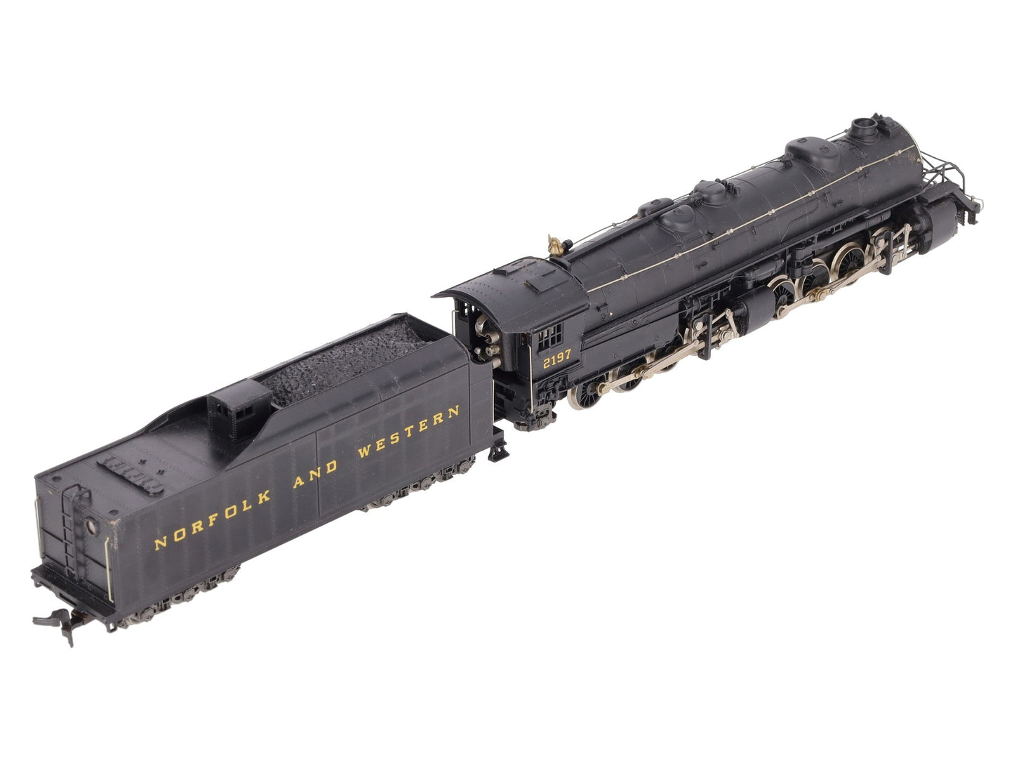 Rivarossi 5092 HO Norfolk & Western Steam Locomotive & Tender #2197 EX