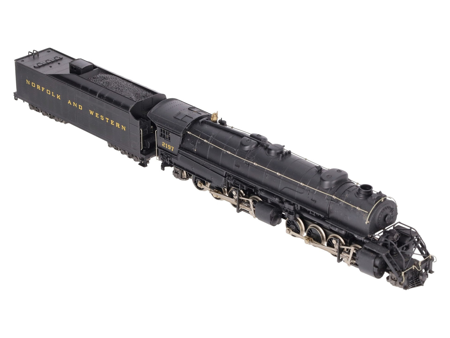 Rivarossi 5092 HO Norfolk & Western Steam Locomotive & Tender #2197 EX