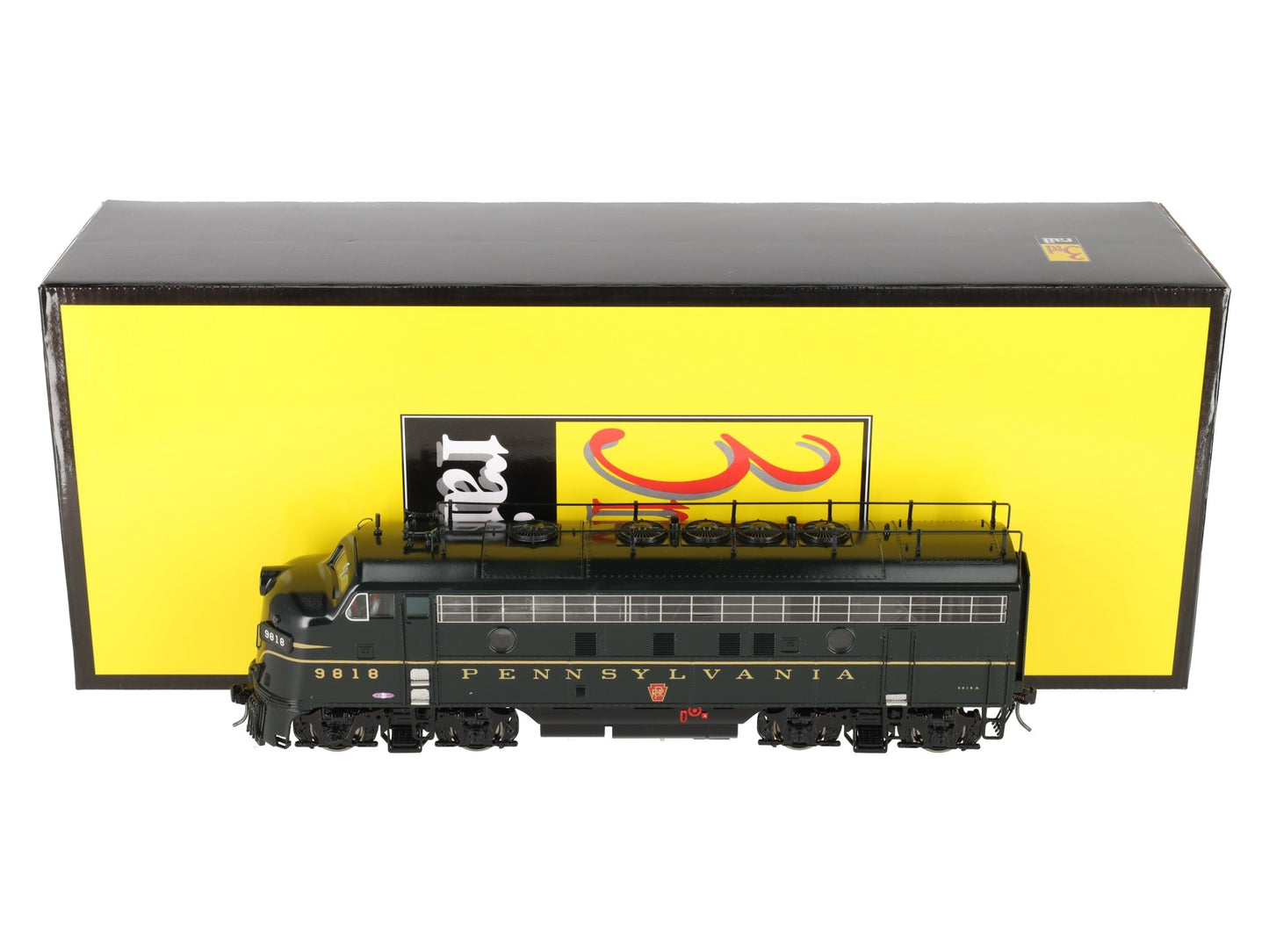 Sunset Models O Scale 2-Rail PRR EMD F7A Diesel Locomotive (Num 1) #9818 LN/Box