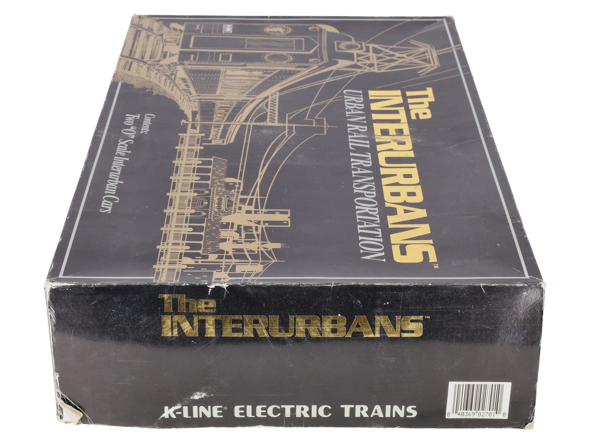 K-Line K2701 O CSS&SB Interurban Rail Car (Set of 2) VG/Box