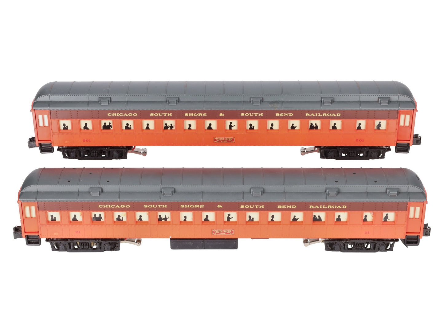 K-Line K2701 O CSS&SB Interurban Rail Car (Set of 2) VG/Box