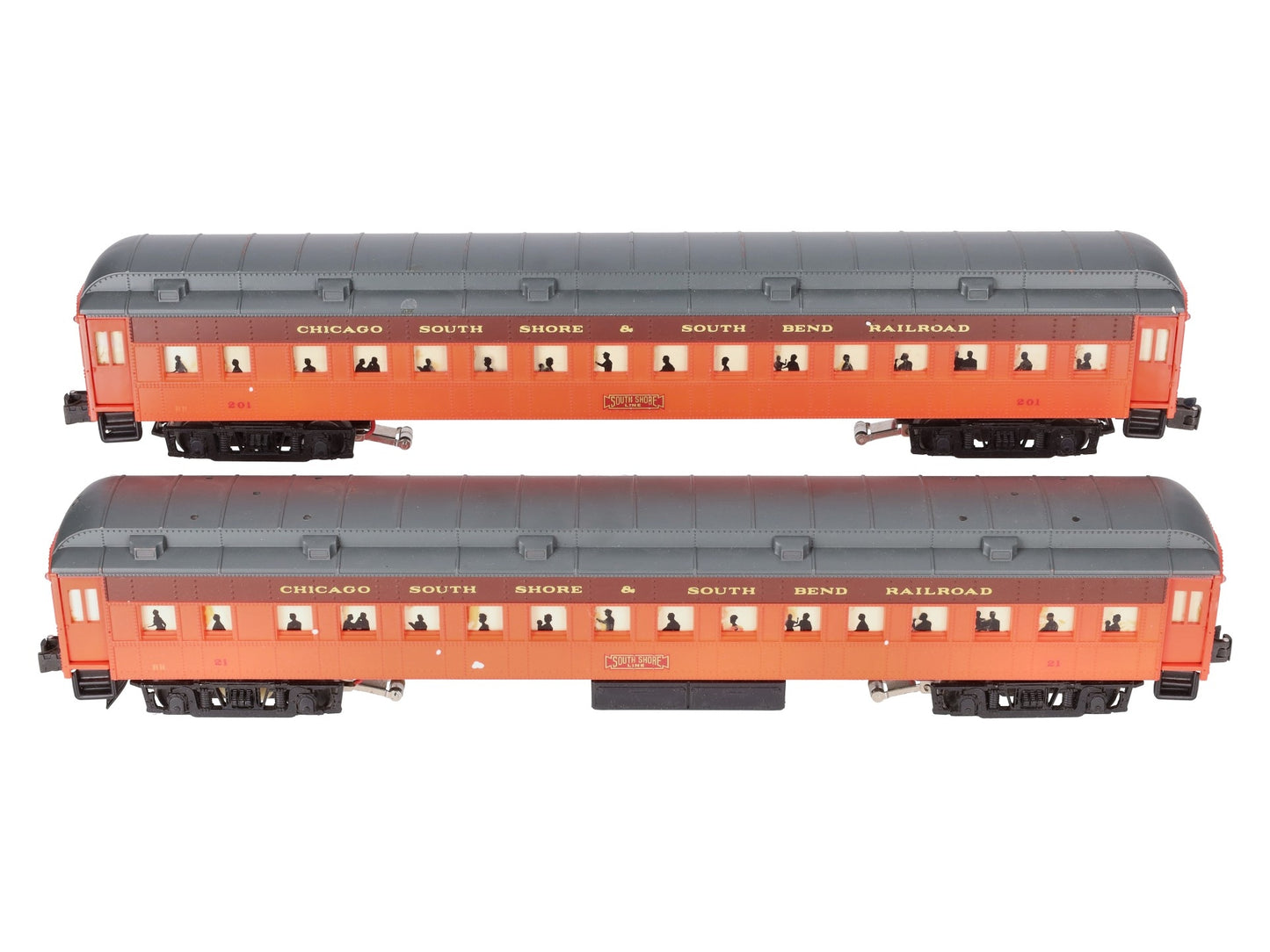 K-Line K2701 O CSS&SB Interurban Rail Car (Set of 2) VG/Box