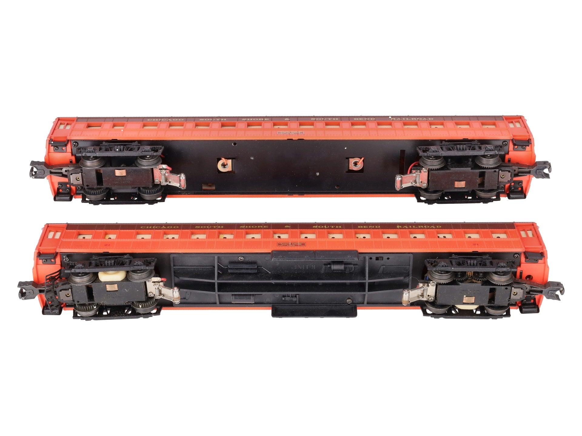 K-Line K2701 O CSS&SB Interurban Rail Car (Set of 2) VG/Box