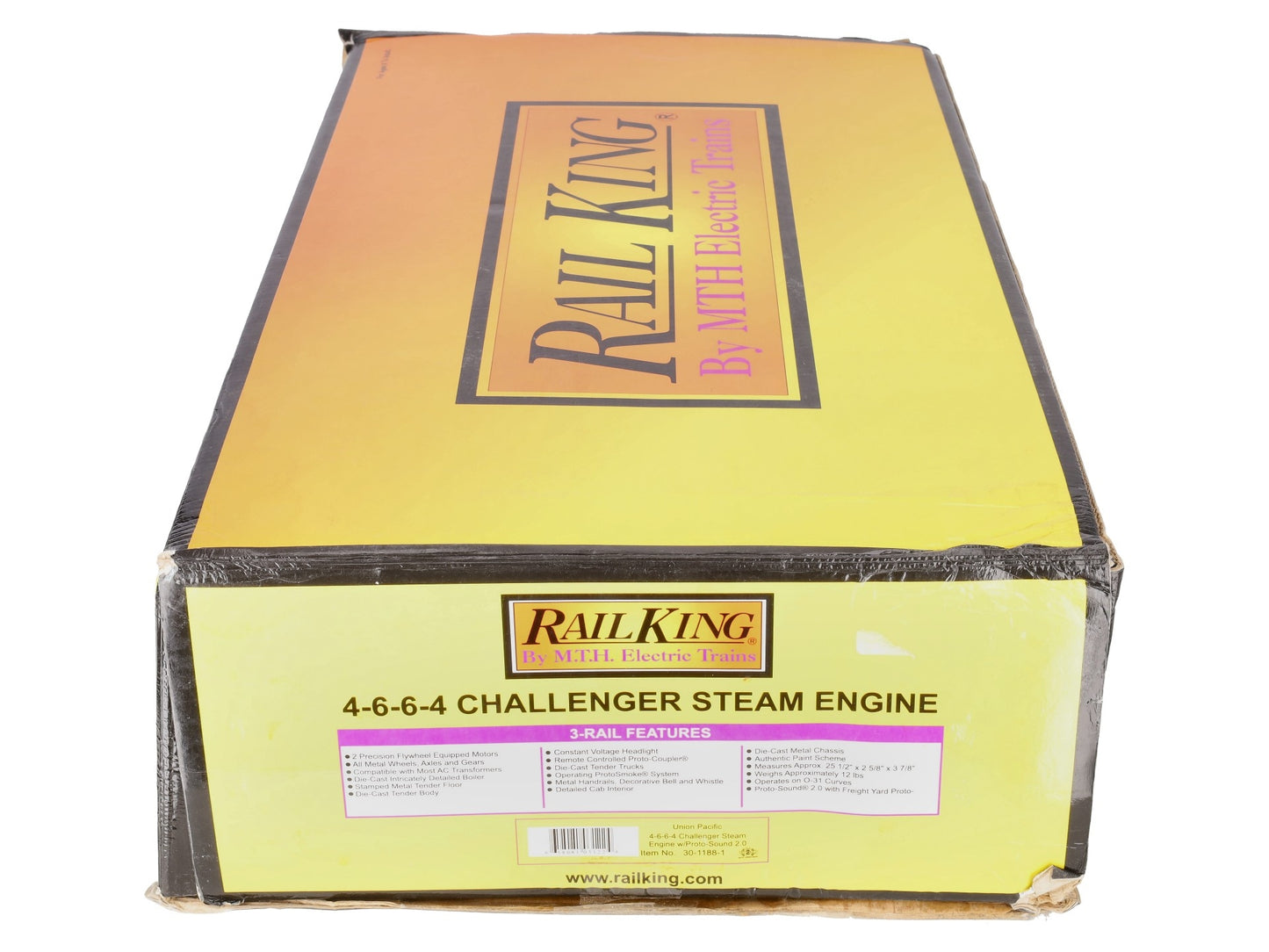 MTH 30-1188-1 Union Pacific 4-6-6-4 Challenger Steam Locomotive w/PS2 #3983 EX/Box