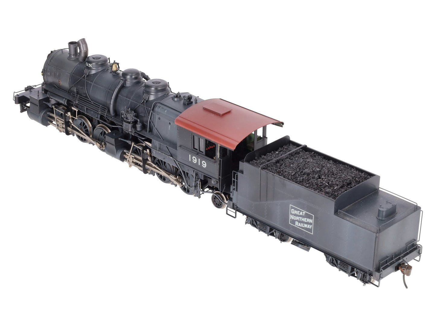 KMT ST-881 O Great Northern Brass Steam Locomotive #1919 - Custom EX/Box
