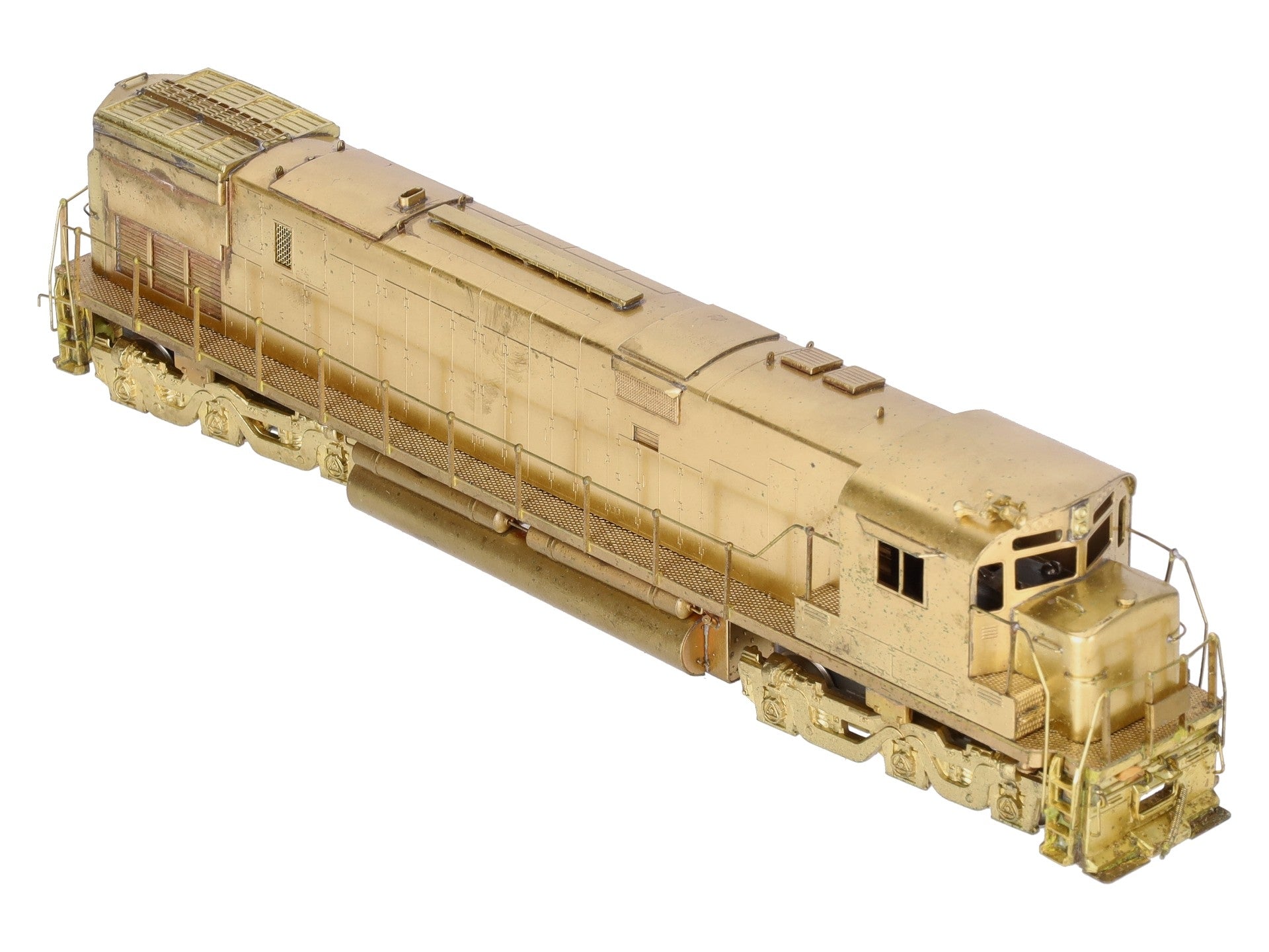 Alco C-628 Brass HO Scale Diesel Locomotive EX/Box