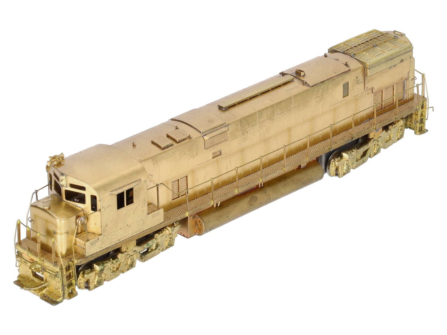 Alco C-628 Brass HO Scale Diesel Locomotive EX/Box