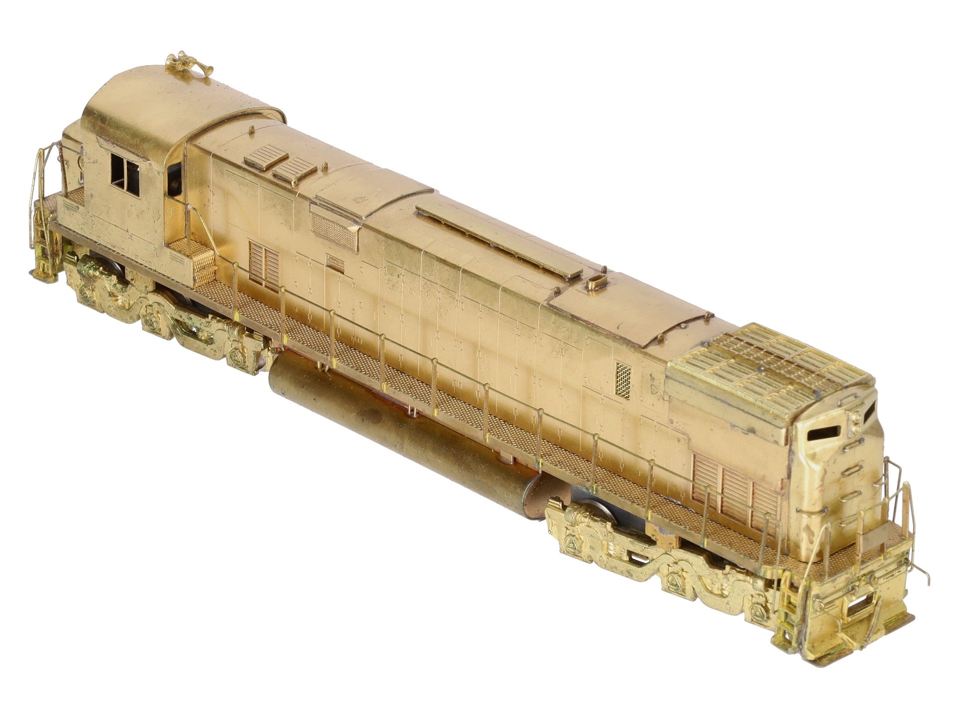 Alco C-628 Brass HO Scale Diesel Locomotive EX/Box