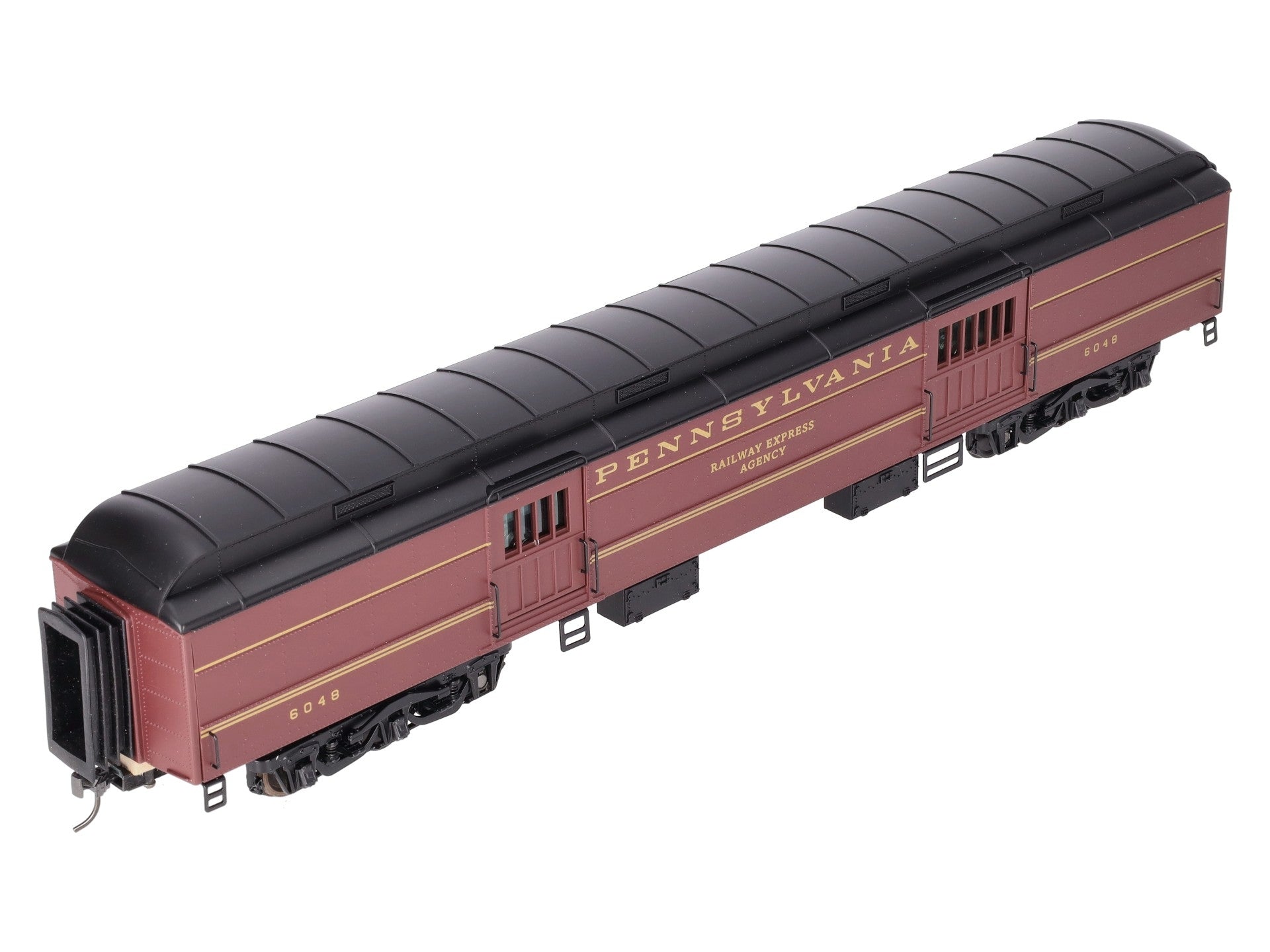 Lionel 6-255555 O Gauge Pennsylvania PRR Heavyweight Baggage Car #6048 (2-Rail) VG/Box