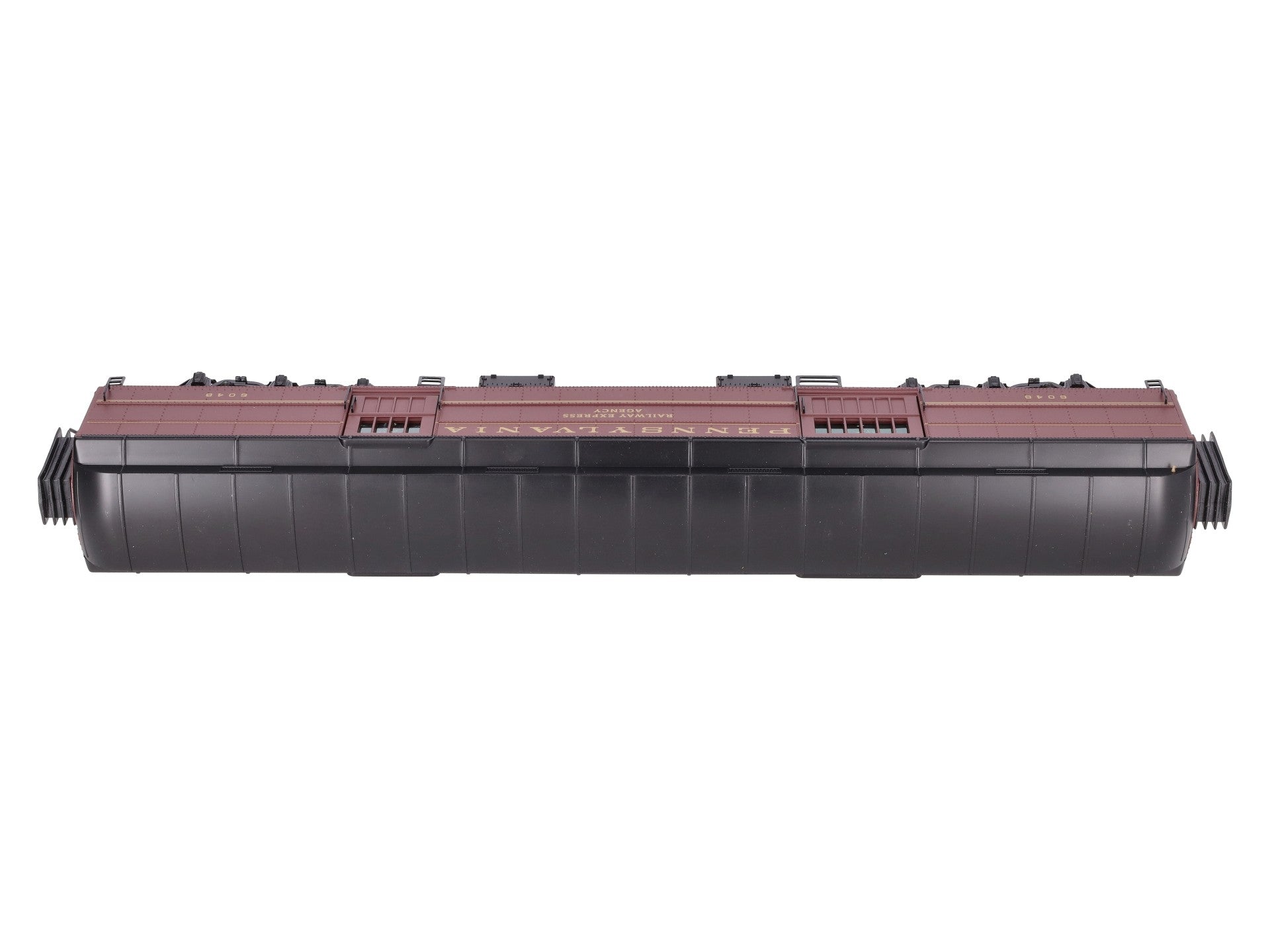 Lionel 6-255555 O Gauge Pennsylvania PRR Heavyweight Baggage Car #6048 (2-Rail) VG/Box