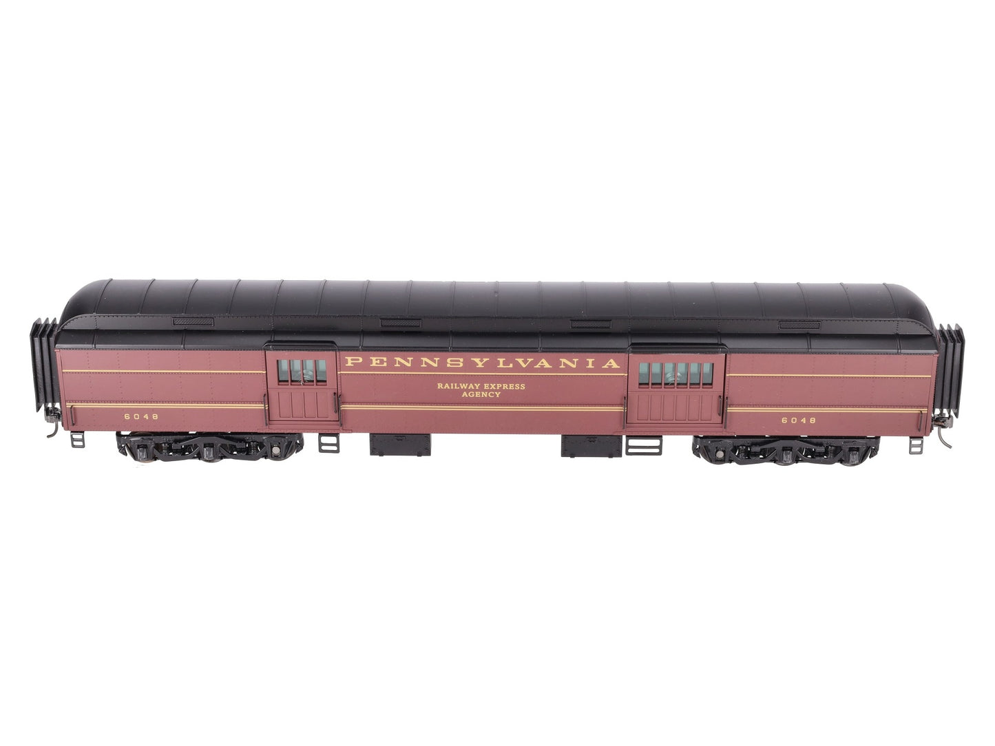 Lionel 6-255555 O Gauge Pennsylvania PRR Heavyweight Baggage Car #6048 (2-Rail) VG/Box