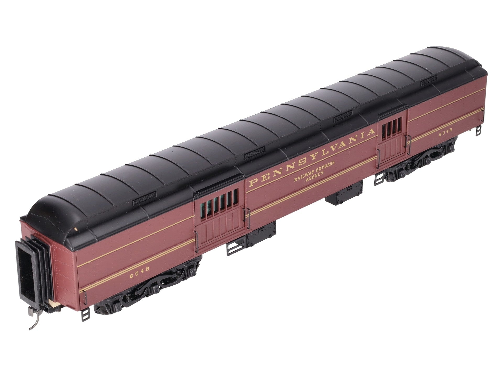 Lionel 6-255555 O Gauge Pennsylvania PRR Heavyweight Baggage Car #6048 (2-Rail) VG/Box