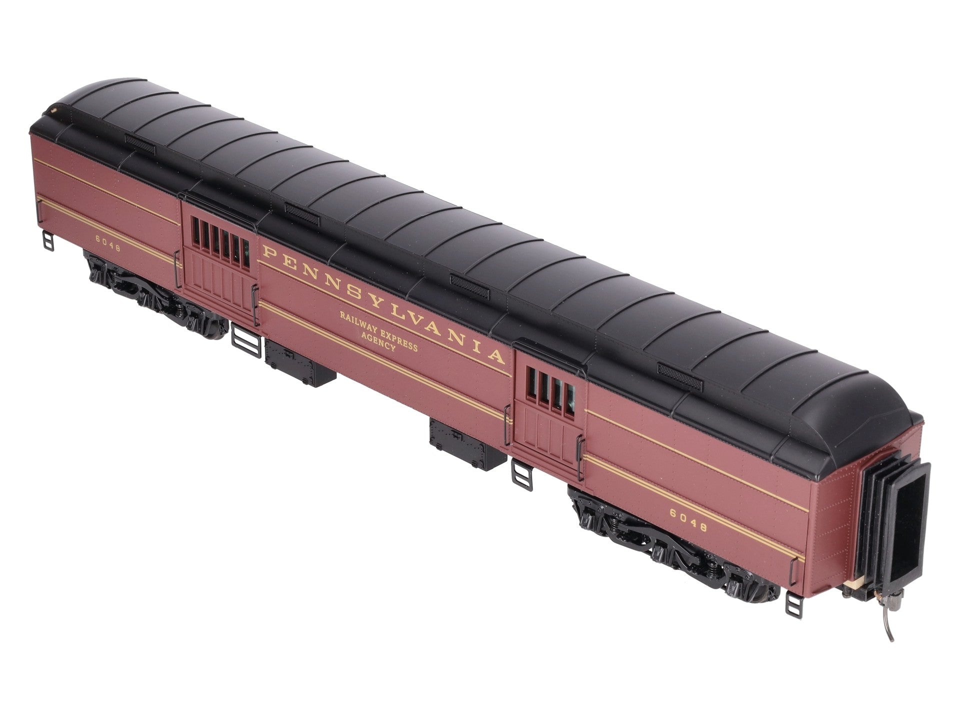 Lionel 6-255555 O Gauge Pennsylvania PRR Heavyweight Baggage Car #6048 (2-Rail) VG/Box
