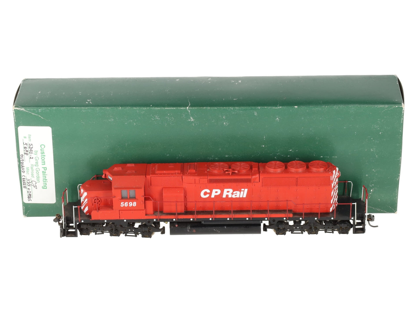 Athearn 5367 HO Scale CP Rail SD40-2 w/ Overland Models OMI-5367 Chassis #5698