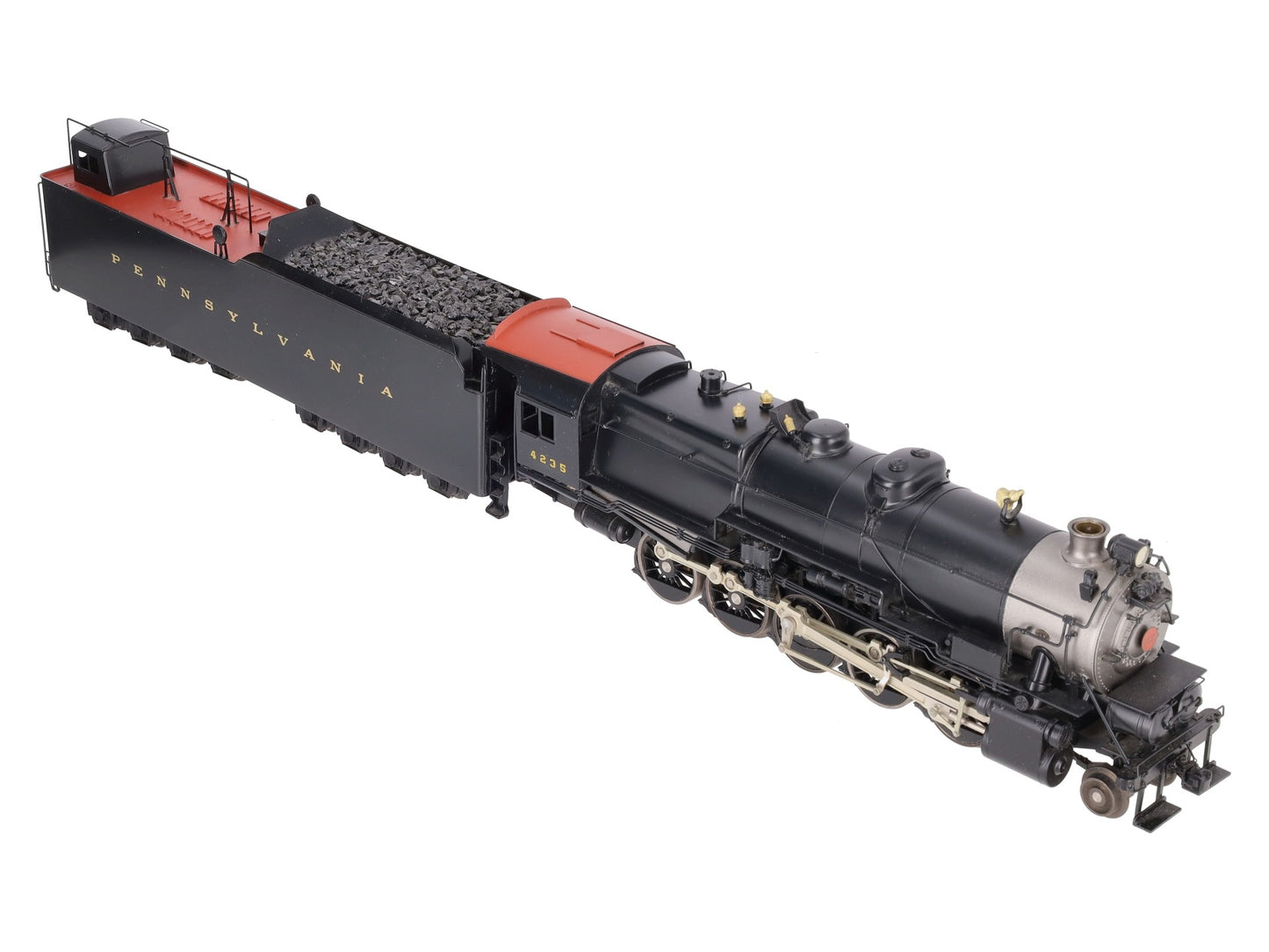 3rd Rail 4235 O Brass Pennsylvania I-1 2-10-0 Steam Locomotive & Tender EX/Box