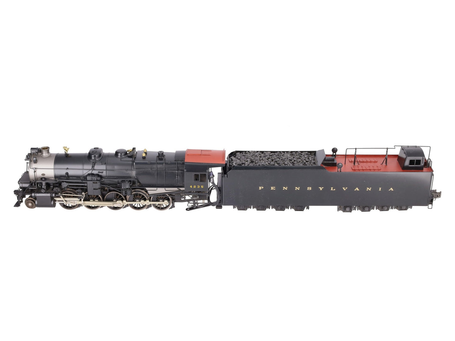 3rd Rail 4235 O Brass Pennsylvania I-1 2-10-0 Steam Locomotive & Tender EX/Box