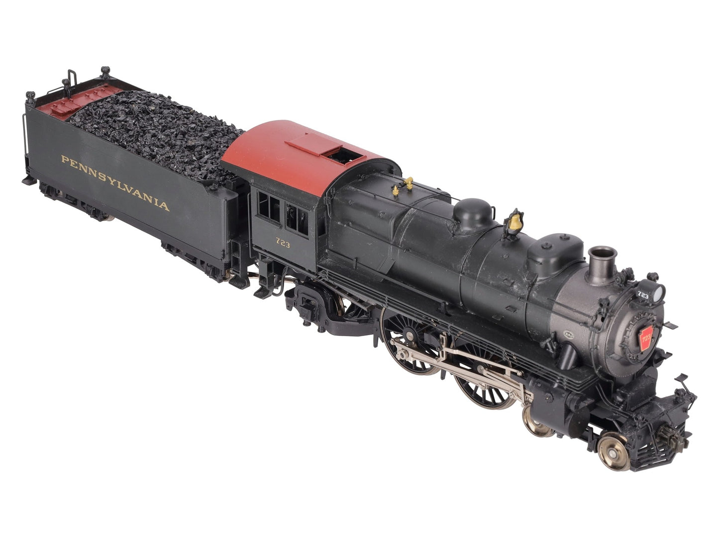 Sunset Models 723 O BRASS PRR E-6s Atlantic 4-4-2 Steam Engine #723 [2-Rail] EX/Box