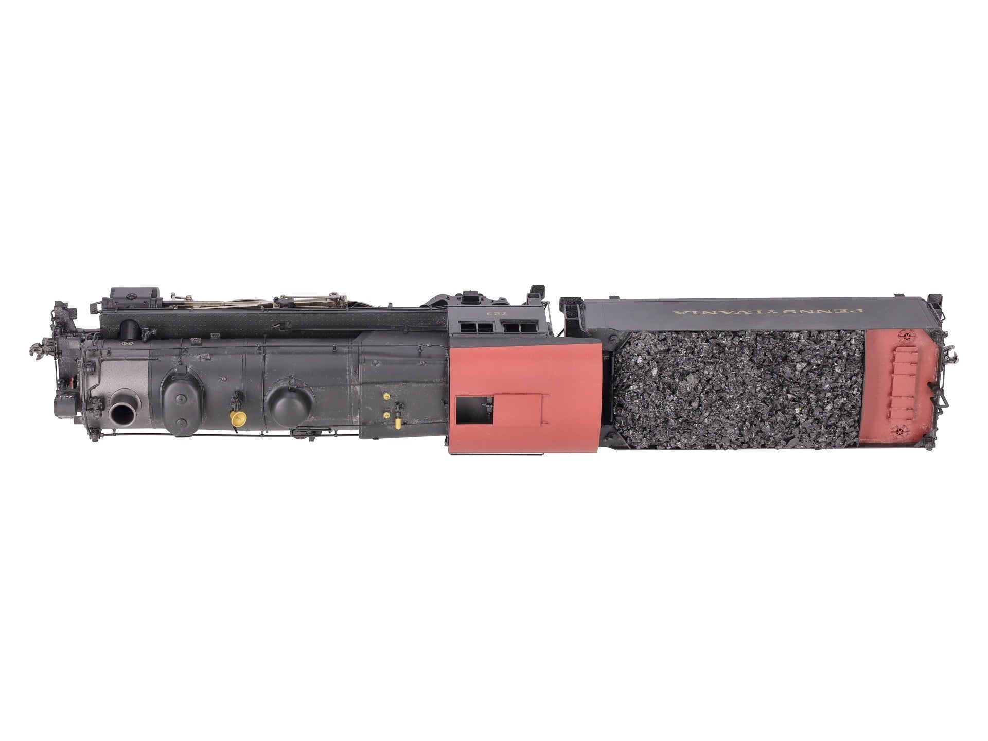 Sunset Models 723 O BRASS PRR E-6s Atlantic 4-4-2 Steam Engine #723 [2-Rail] EX/Box
