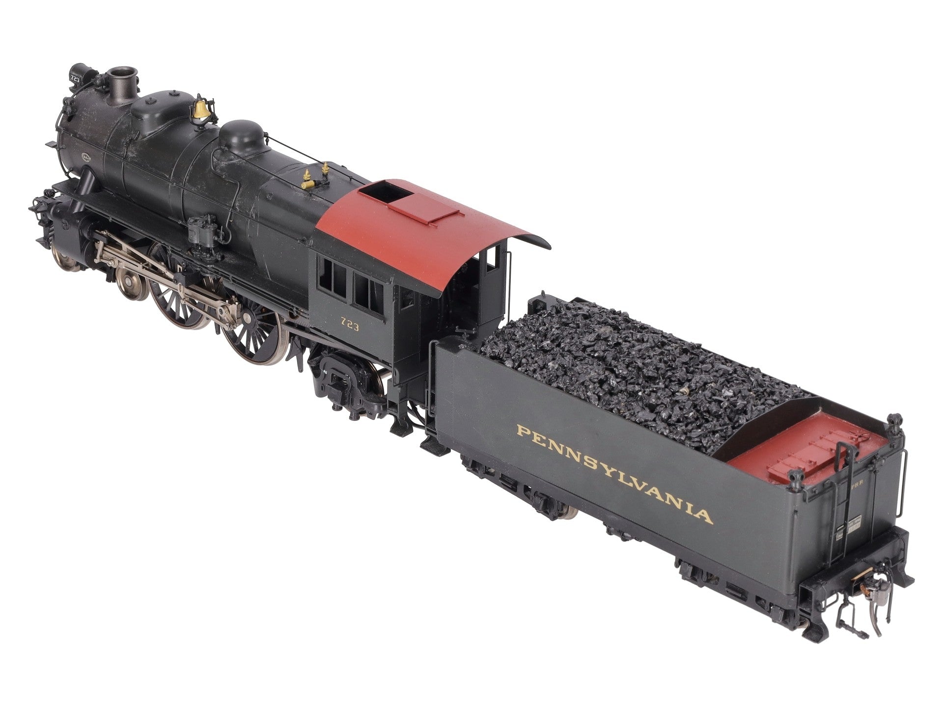Sunset Models 723 O BRASS PRR E-6s Atlantic 4-4-2 Steam Engine #723 [2-Rail] EX/Box