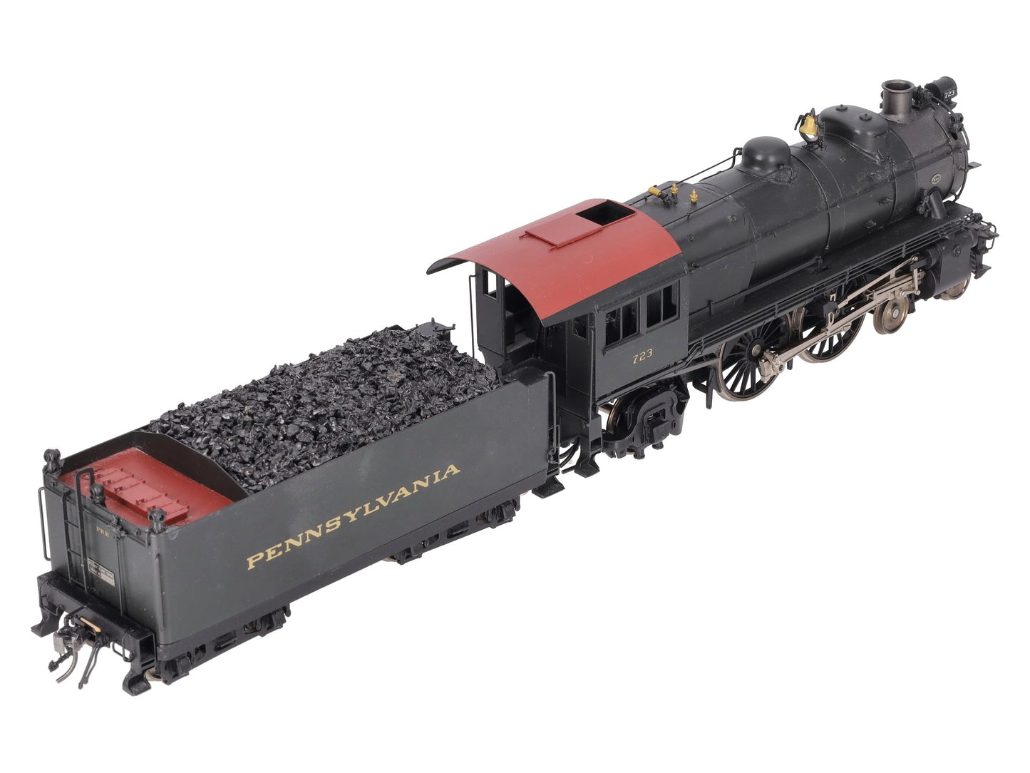 Sunset Models 723 O BRASS PRR E-6s Atlantic 4-4-2 Steam Engine #723 [2-Rail] EX/Box