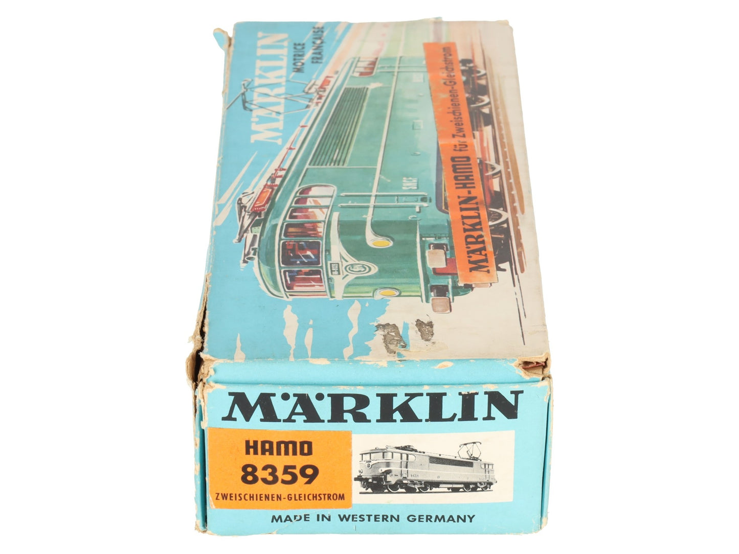 Marklin 8359 HO Scale SNCF Capitole Bo-Bo Electric Locomotive #9291 - 2 Rail EX/Box