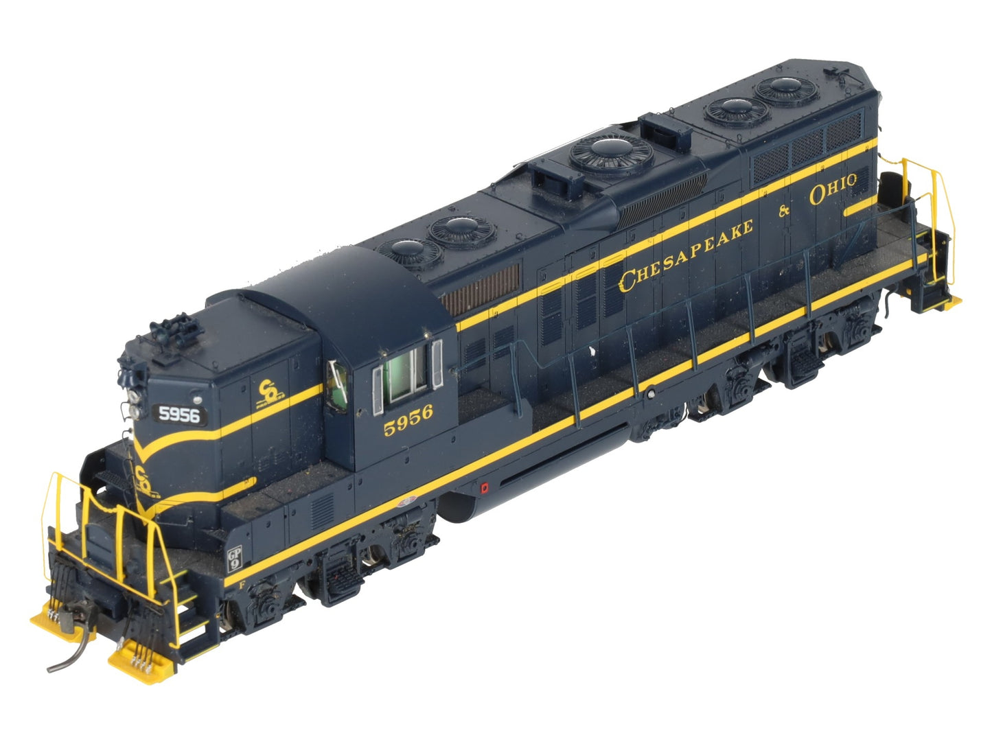 Athearn G62652 HO Chesapeake & Ohio EMD GP9 Locomotive W/Sound #5956 EX/Box
