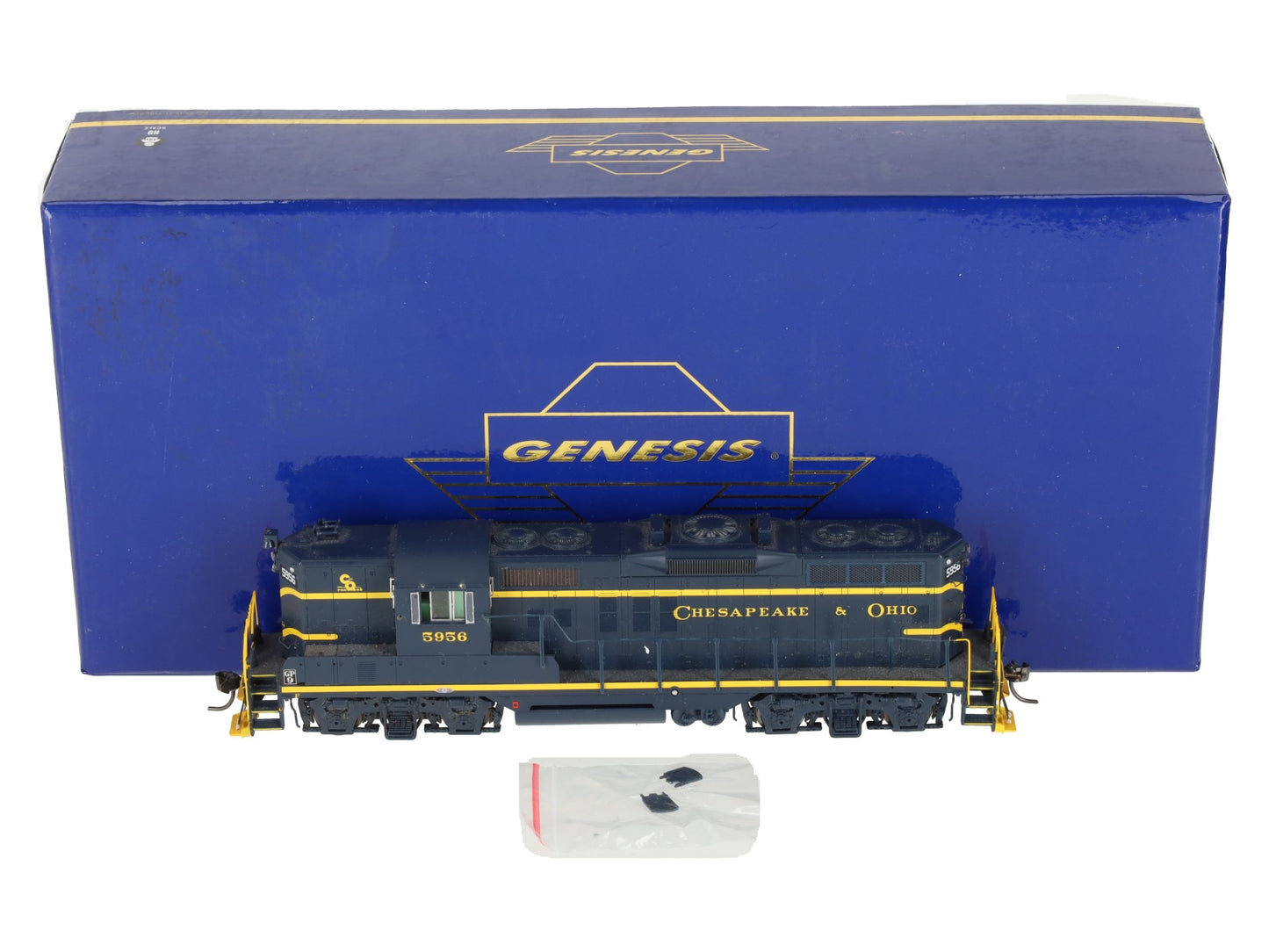 Athearn G62652 HO Chesapeake & Ohio EMD GP9 Locomotive W/Sound #5956 EX/Box