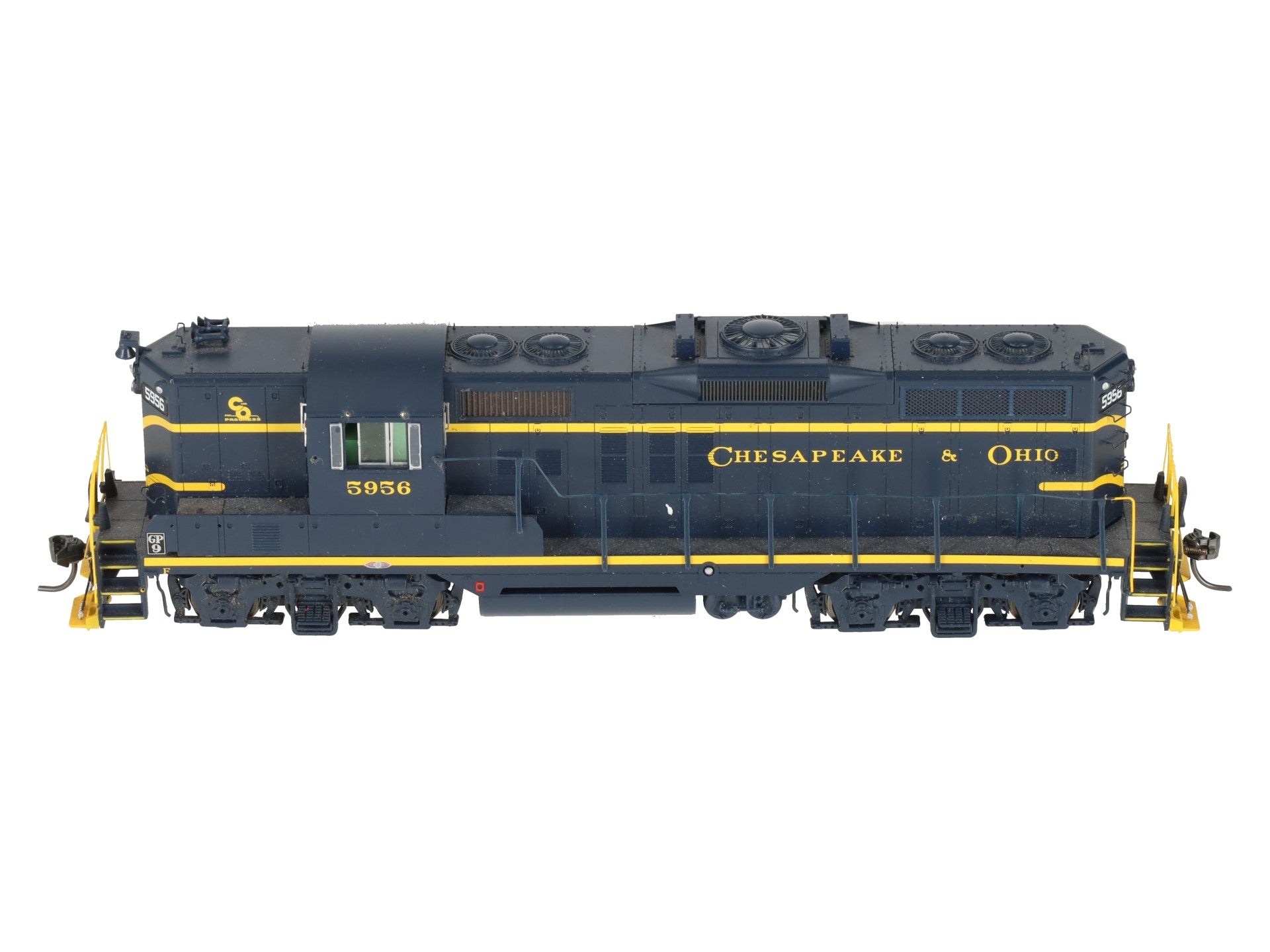 Athearn G62652 HO Chesapeake & Ohio EMD GP9 Locomotive W/Sound #5956 EX/Box