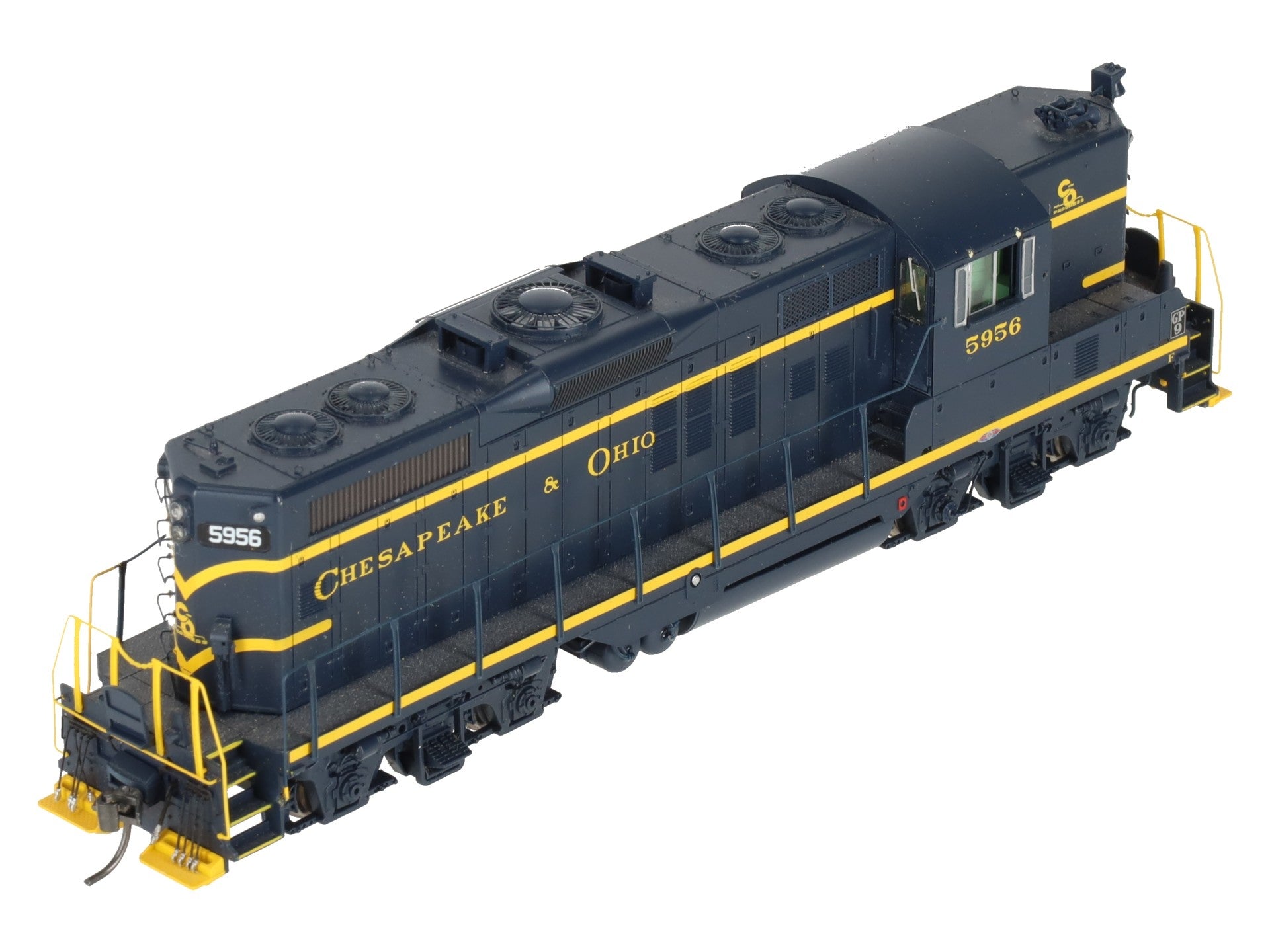 Athearn G62652 HO Chesapeake & Ohio EMD GP9 Locomotive W/Sound #5956 EX/Box