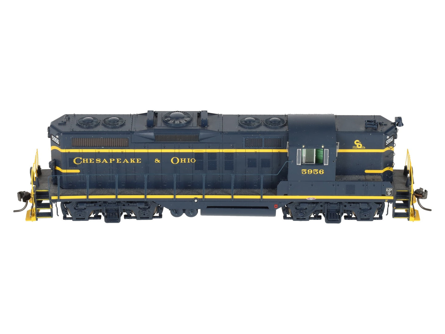 Athearn G62652 HO Chesapeake & Ohio EMD GP9 Locomotive W/Sound #5956 EX/Box