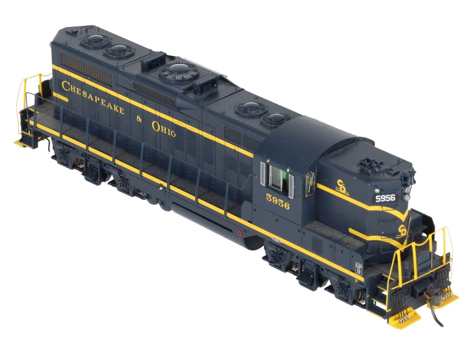 Athearn G62652 HO Chesapeake & Ohio EMD GP9 Locomotive W/Sound #5956 EX/Box