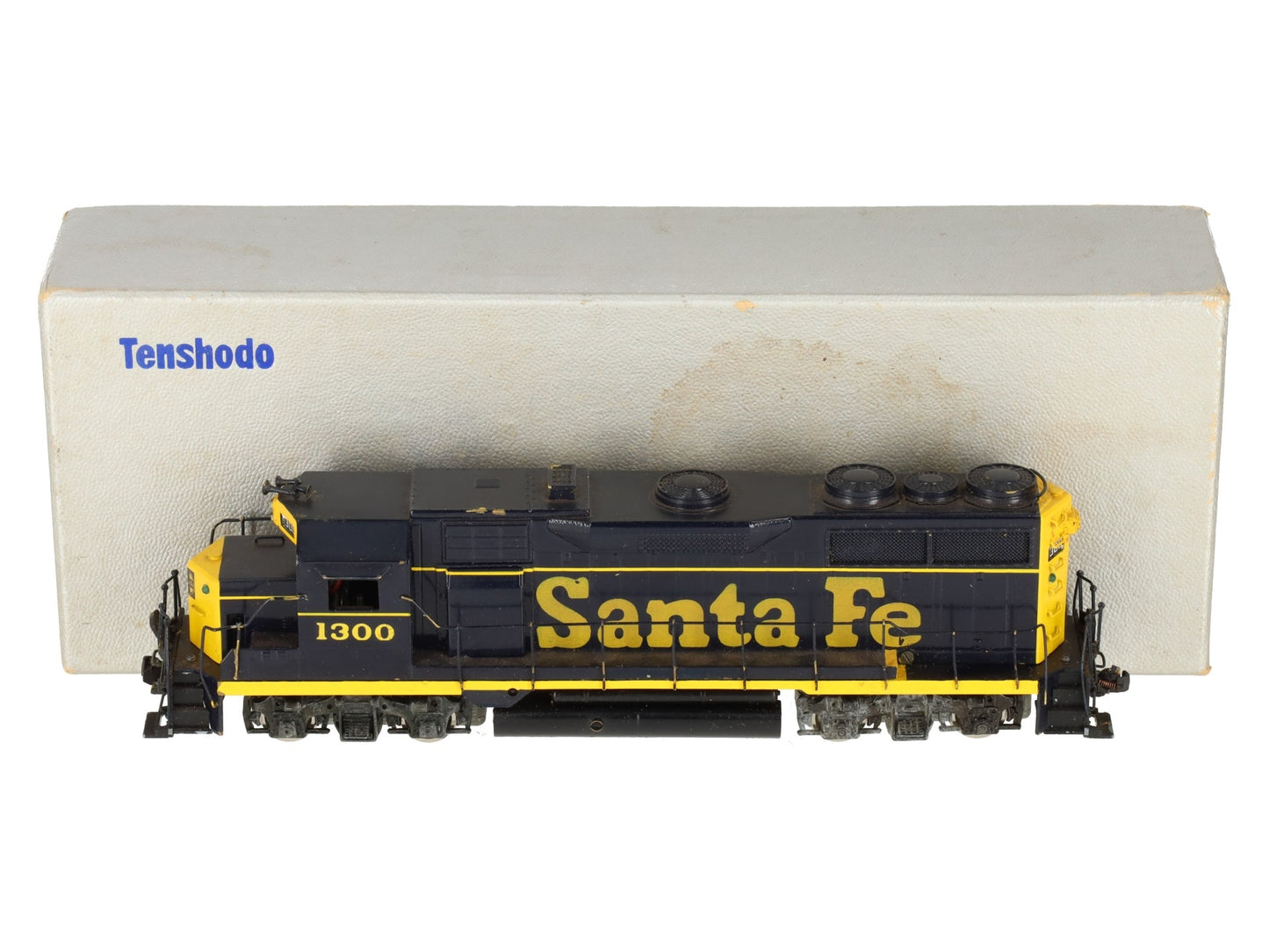 Tenshodo 159 HO BRASS Santa Fe GP-35 Diesel Switcher -Painted/Box