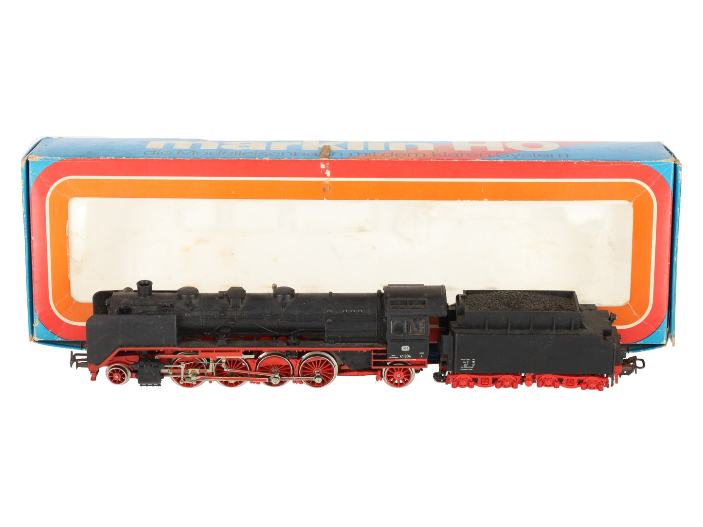 Marklin 3082 HO Scale BR 41 2-8-2 Steam Locomotive & Tender EX/Box