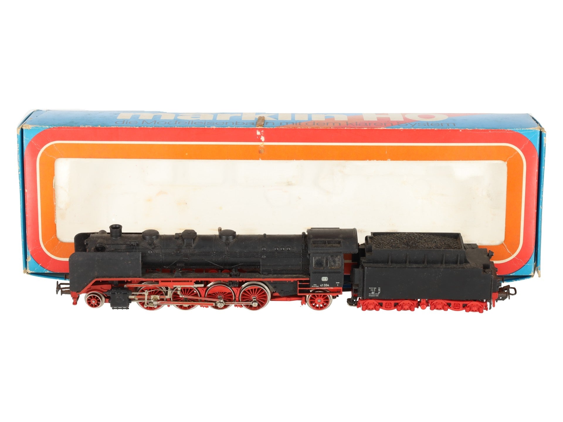 Marklin 3082 HO Scale BR 41 2-8-2 Steam Locomotive & Tender EX/Box