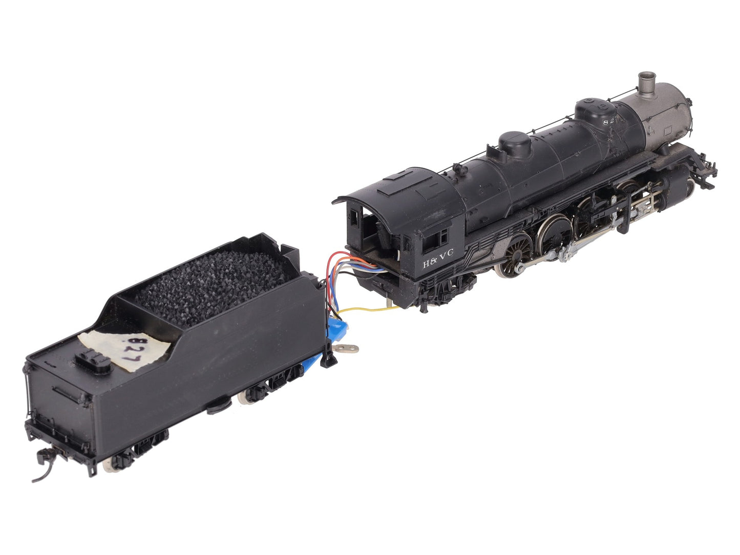 Athearn G9001 HO Scale H&VC USRA 2-8-2 Mikado Steam Locomotive & Tender - Custom/Box