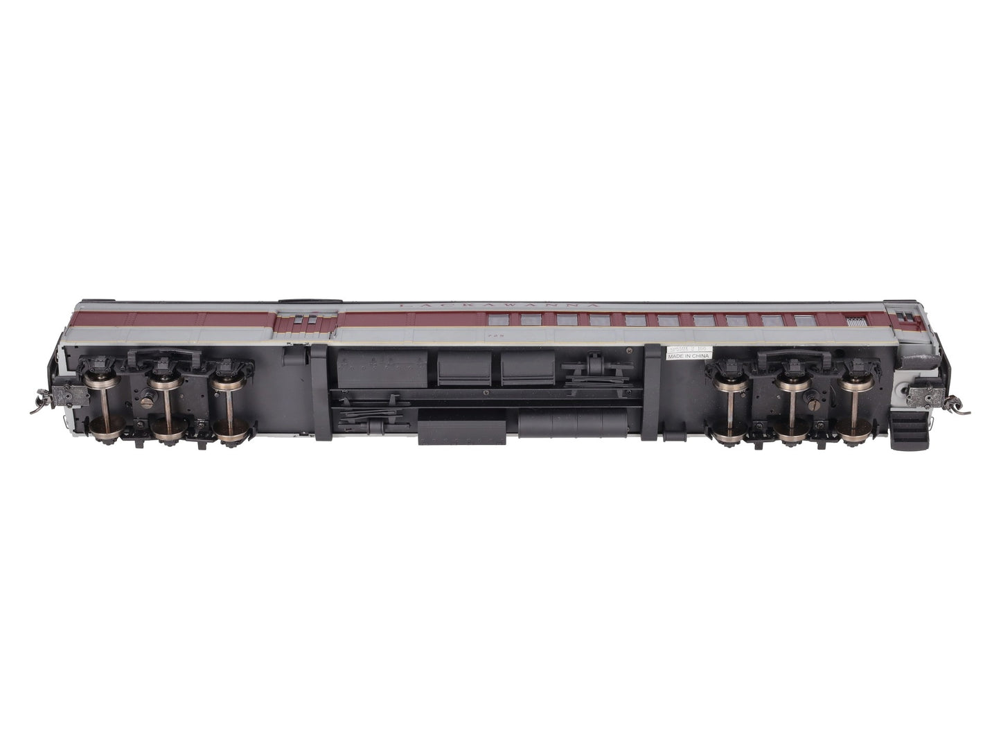 Golden Gate Depot O Scale Lackawanna 80' Coach Car #725 (2-Rail) VG/Box