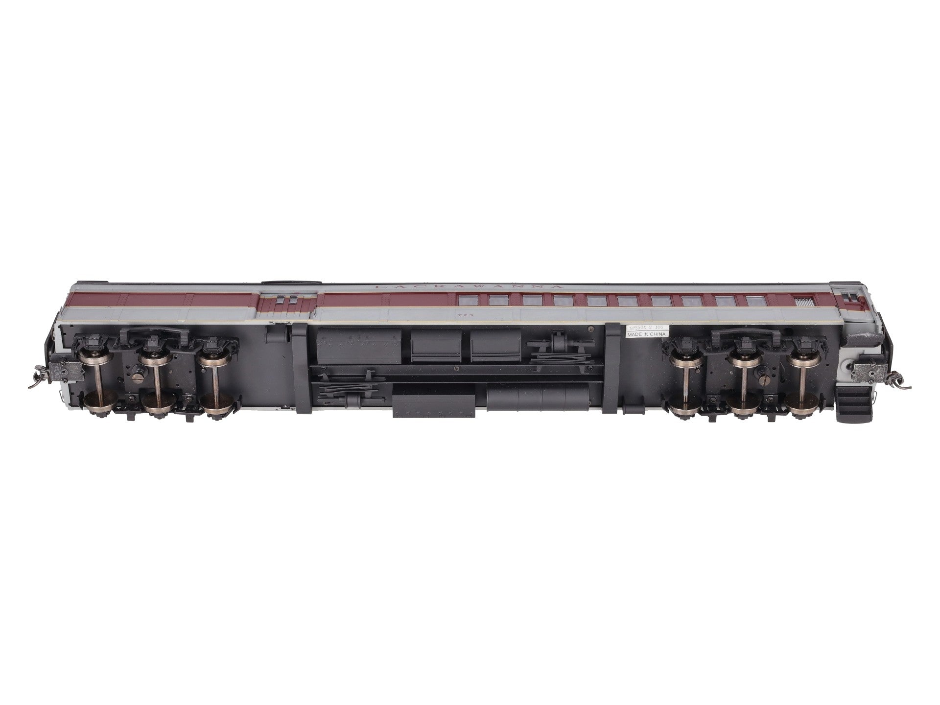 Golden Gate Depot O Scale Lackawanna 80' Coach Car #725 (2-Rail) VG/Box