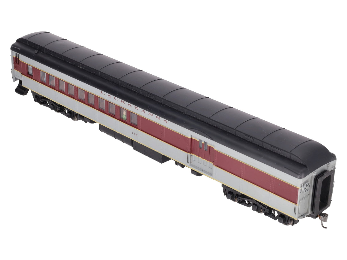 Golden Gate Depot O Scale Lackawanna 80' Coach Car #725 (2-Rail) VG/Box