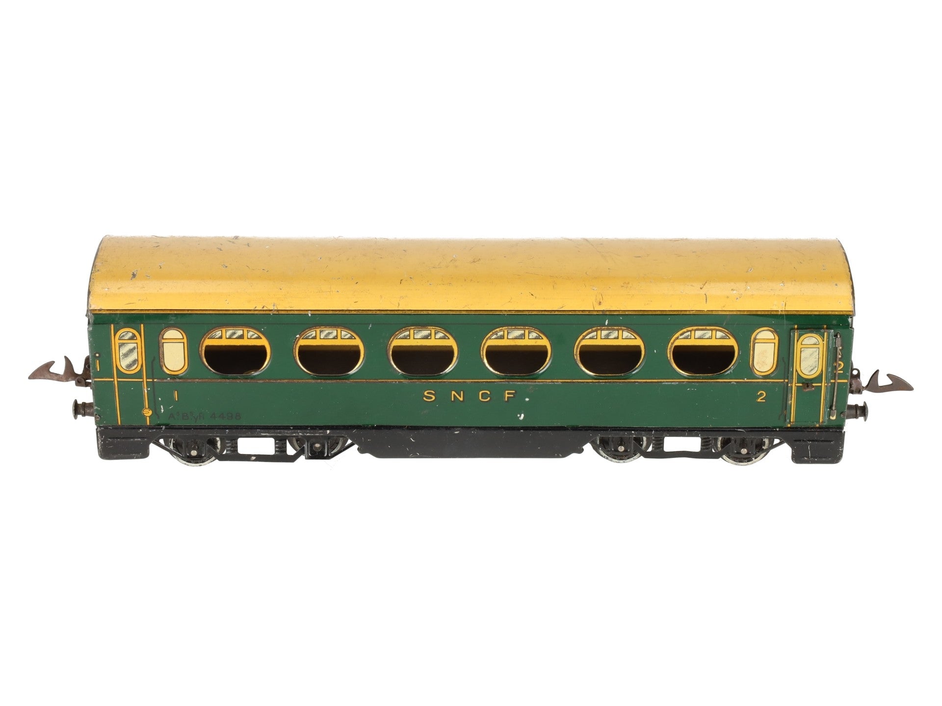 Hornby Vintage O Gauge SNCF 1st/2nd Passenger Coach Car VG
