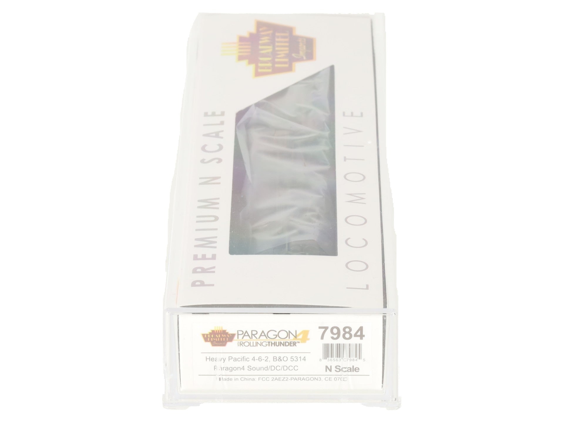 Broadway Limited 7984 N B&O Heavy Pacific 4-6-2 Steam Locomotive Sound/DCC #5314 EX/Box