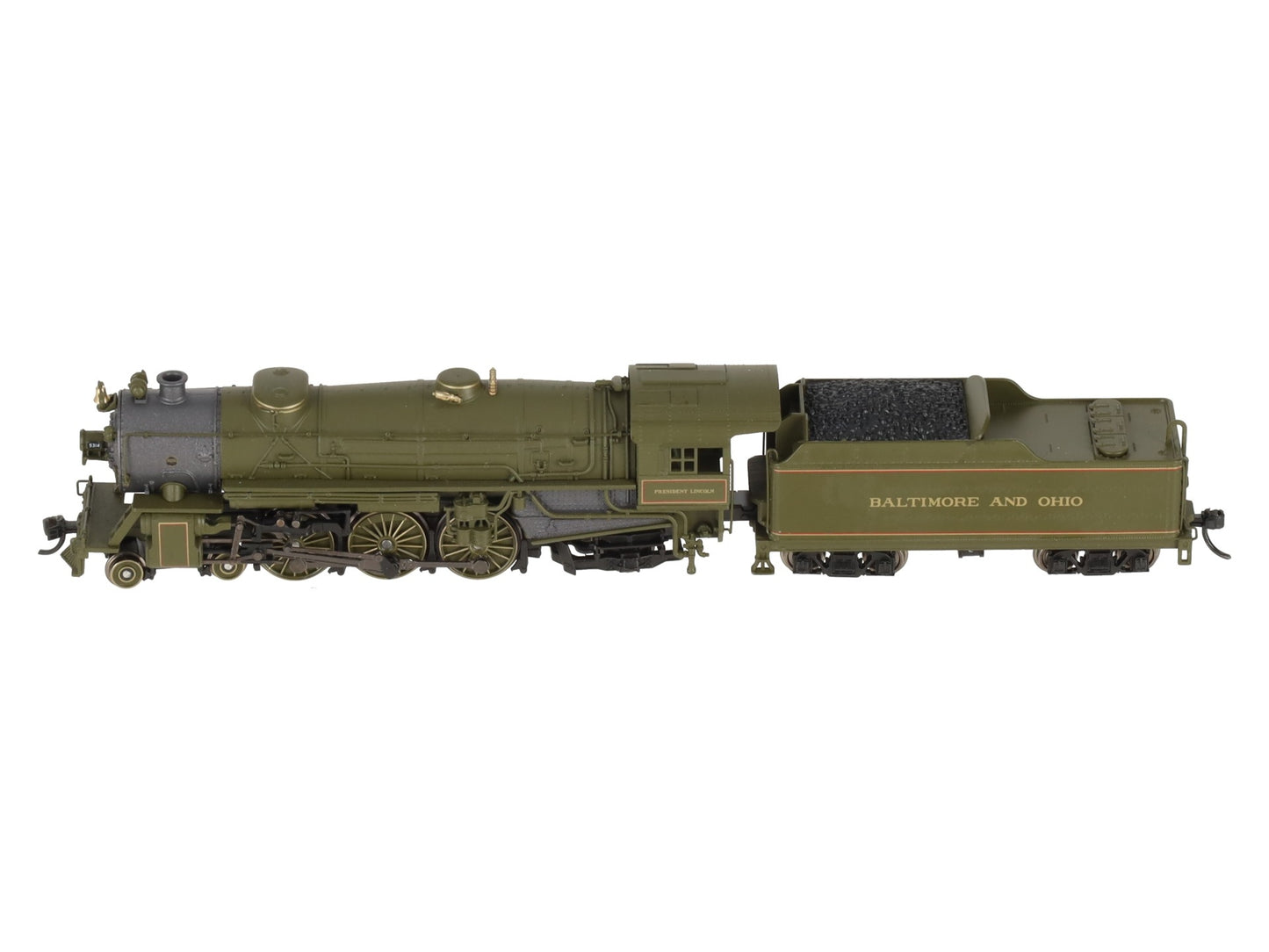 Broadway Limited 7984 N B&O Heavy Pacific 4-6-2 Steam Locomotive Sound/DCC #5314