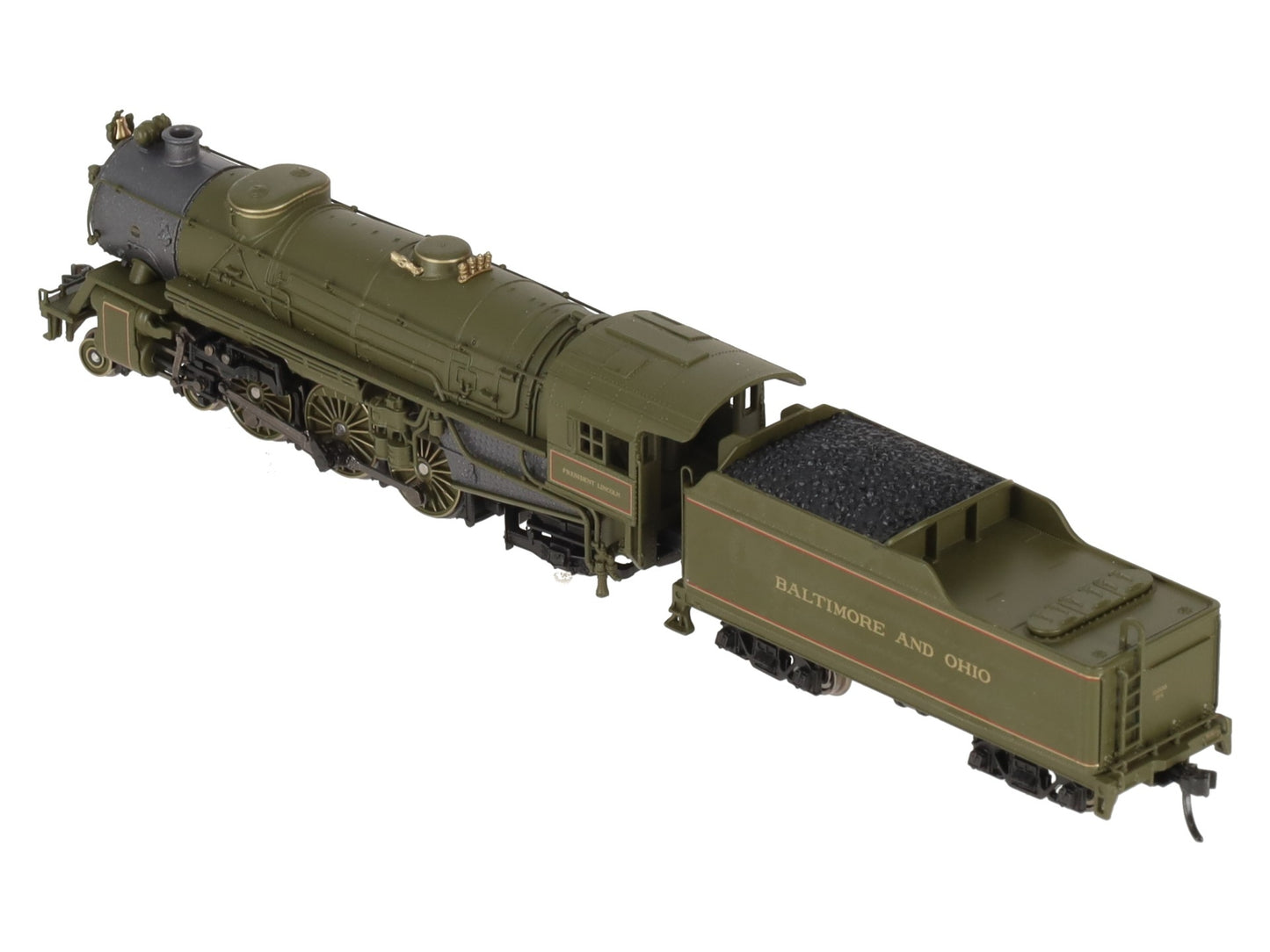 Broadway Limited 7984 N B&O Heavy Pacific 4-6-2 Steam Locomotive Sound/DCC #5314