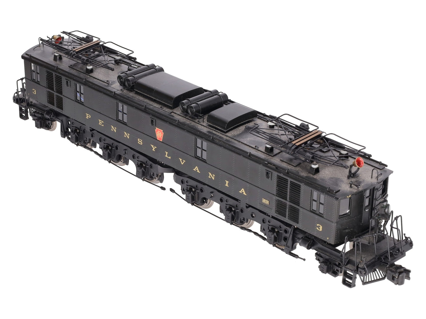3rd Rail O Brass Pennsylvania FF-2 Electric Locomotive #3 EX/Box
