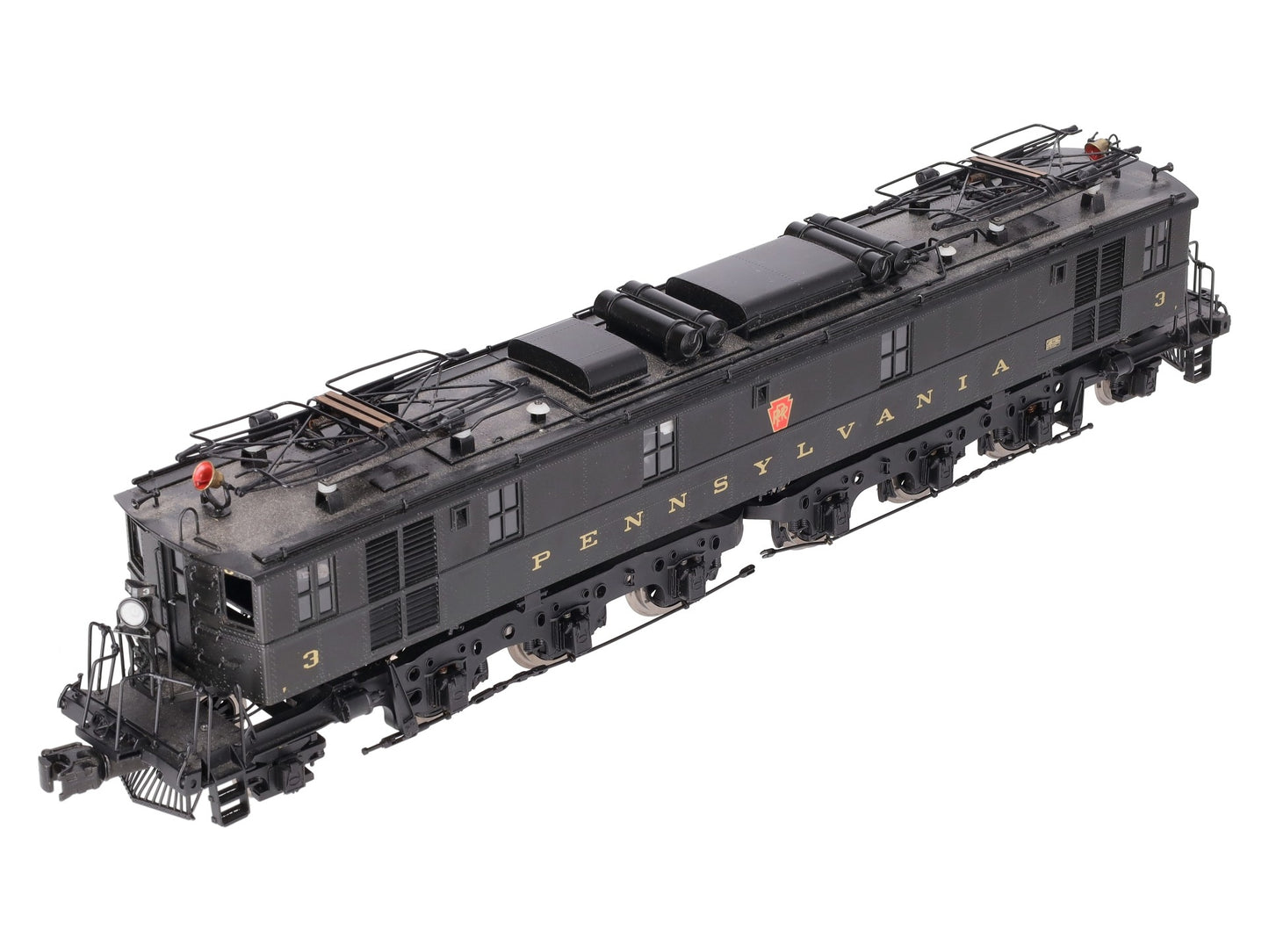 3rd Rail O Brass Pennsylvania FF-2 Electric Locomotive #3 EX/Box