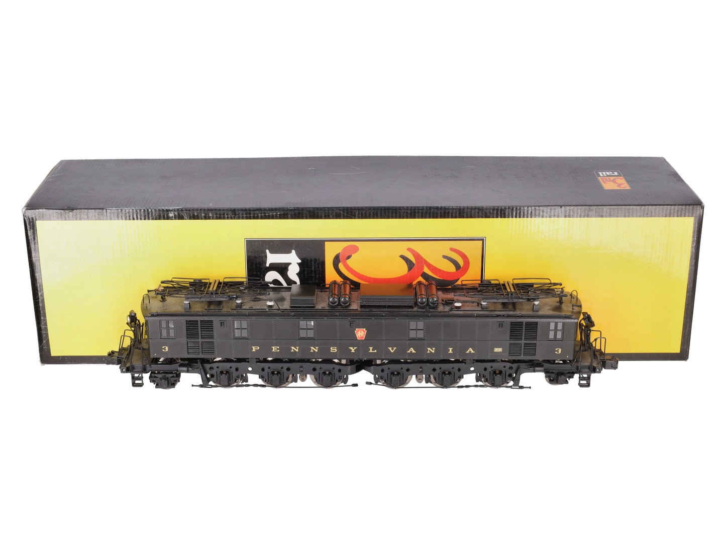 3rd Rail O Brass Pennsylvania FF-2 Electric Locomotive #3 EX/Box