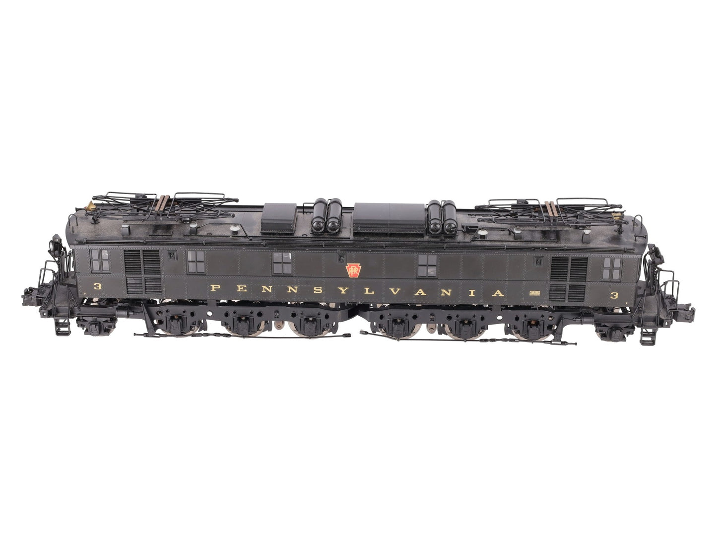 3rd Rail O Brass Pennsylvania FF-2 Electric Locomotive #3 EX/Box