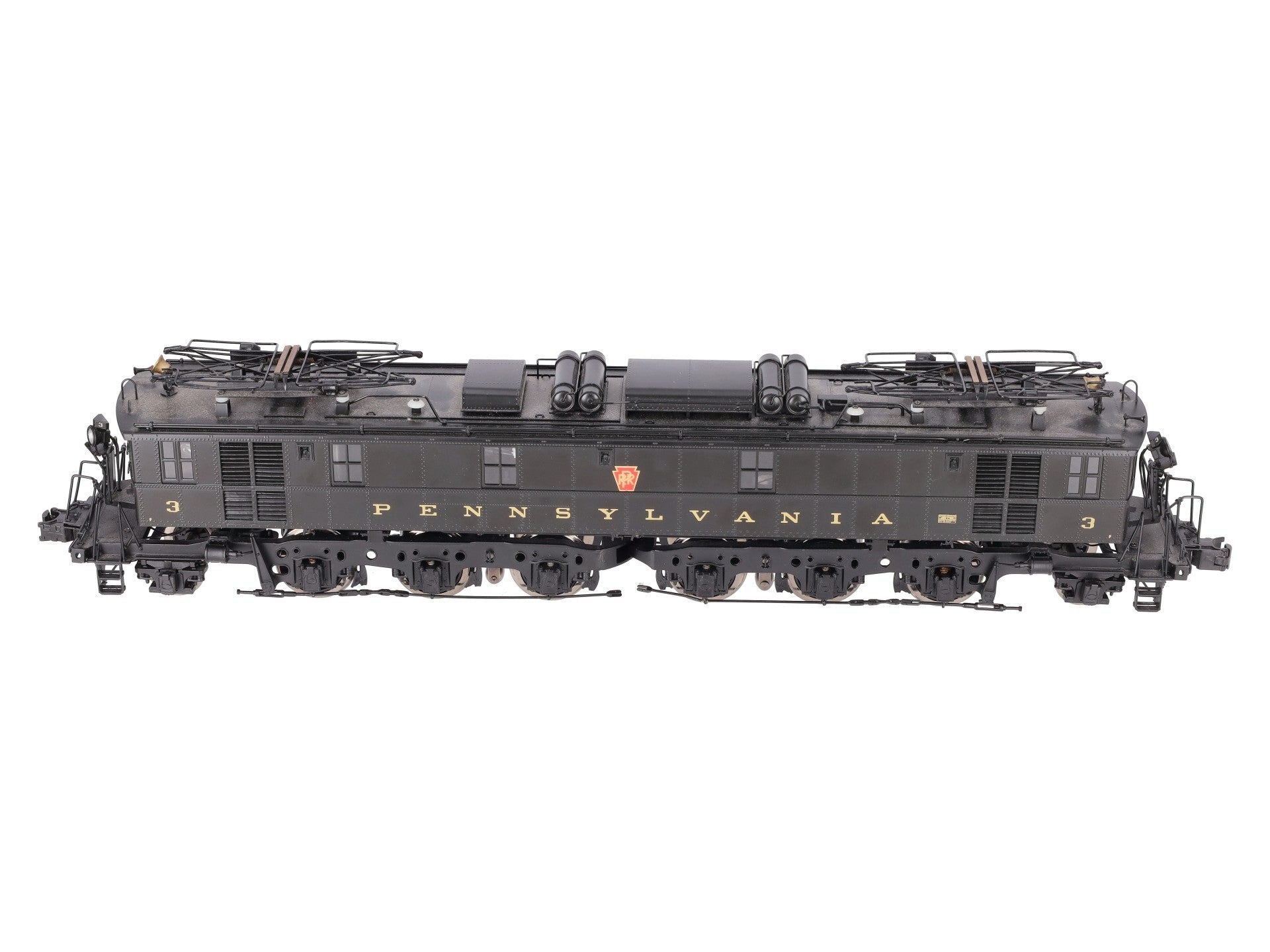 3rd Rail O Brass Pennsylvania FF-2 Electric Locomotive #3 EX/Box