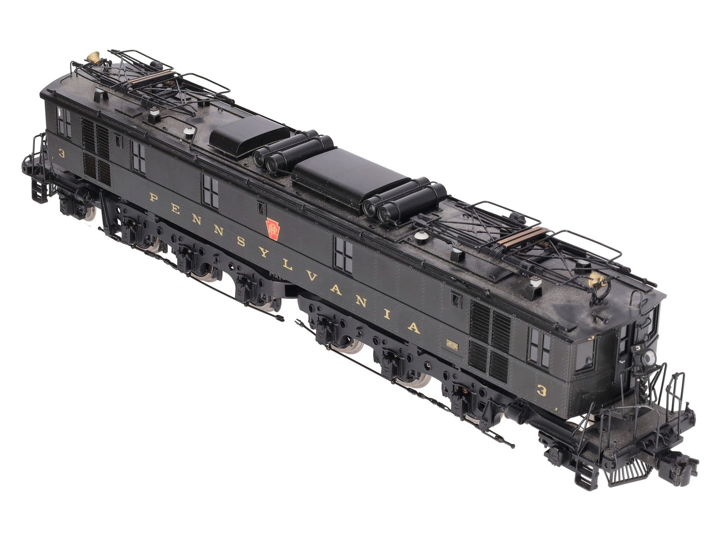 3rd Rail O Brass Pennsylvania FF-2 Electric Locomotive #3 EX/Box