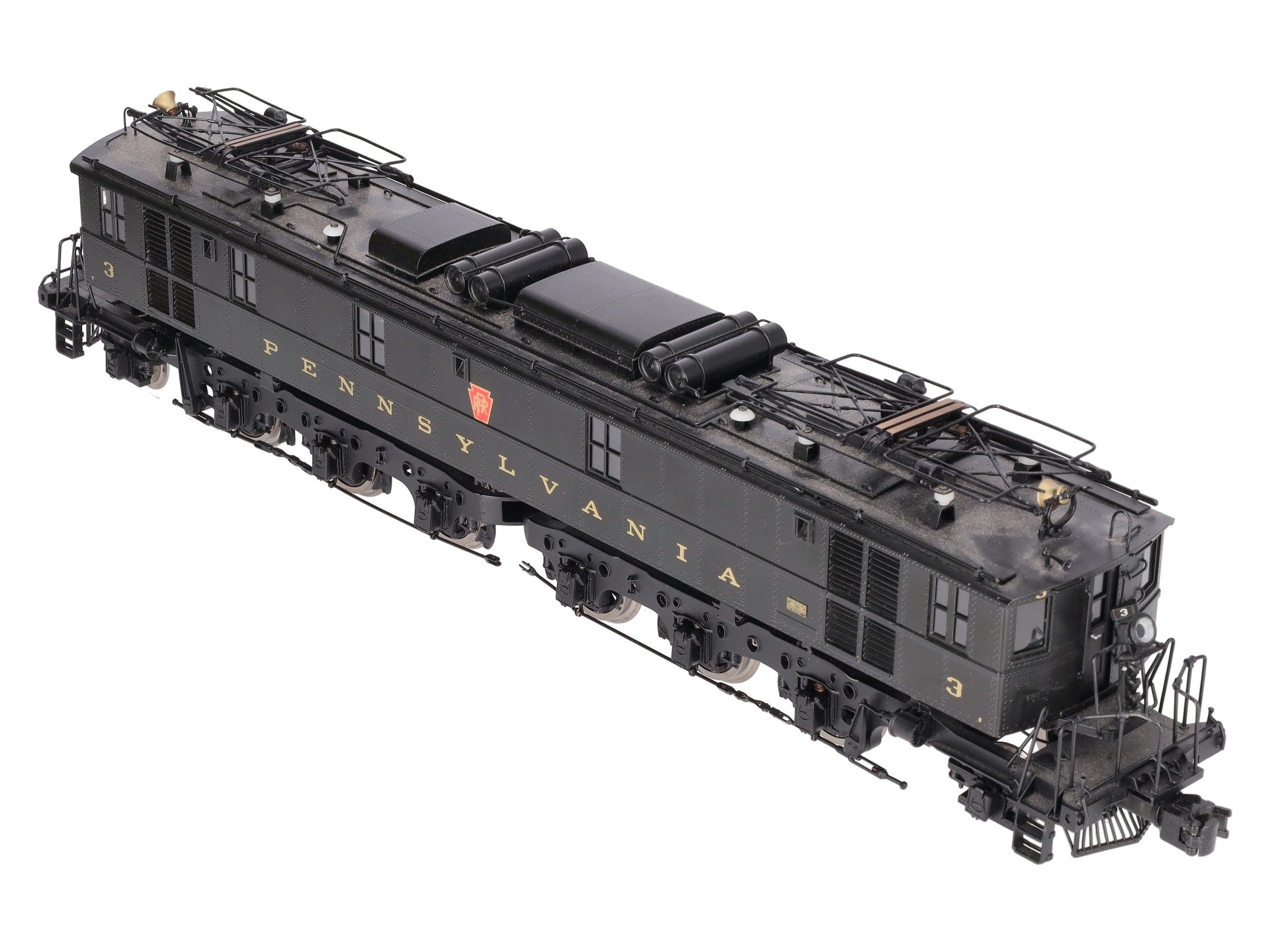 3rd Rail O Brass Pennsylvania FF-2 Electric Locomotive #3 EX/Box