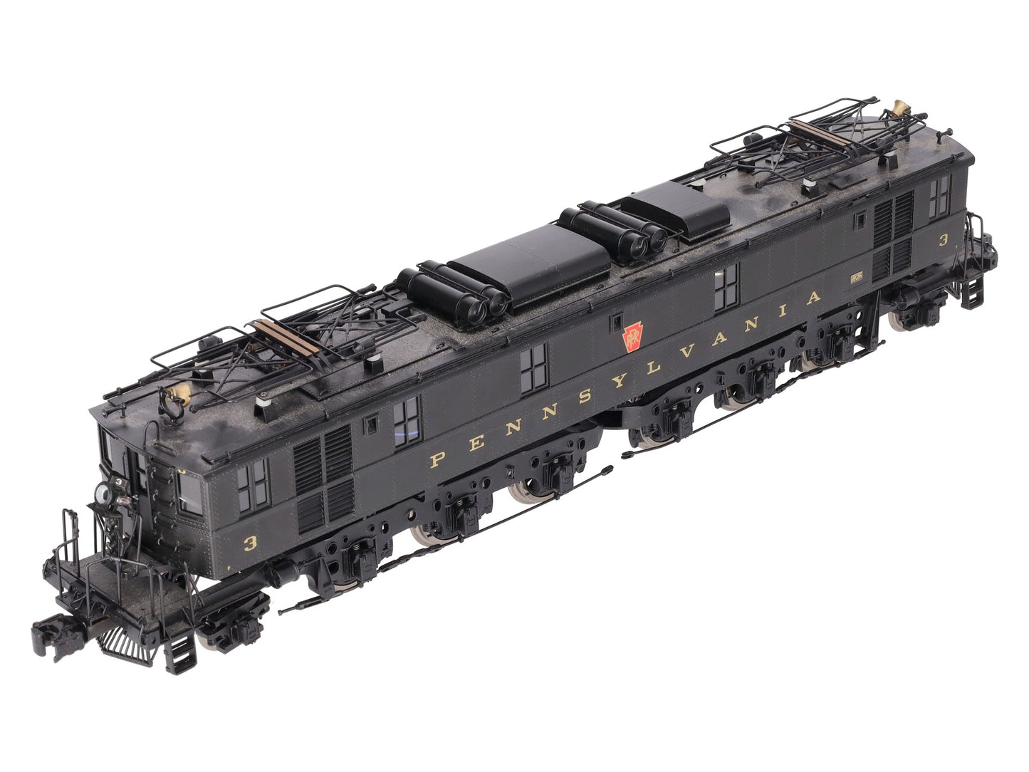 3rd Rail O Brass Pennsylvania FF-2 Electric Locomotive #3 EX/Box